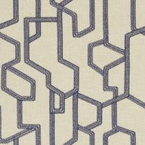 Labyrinth Midnight Fabric by the Metre
